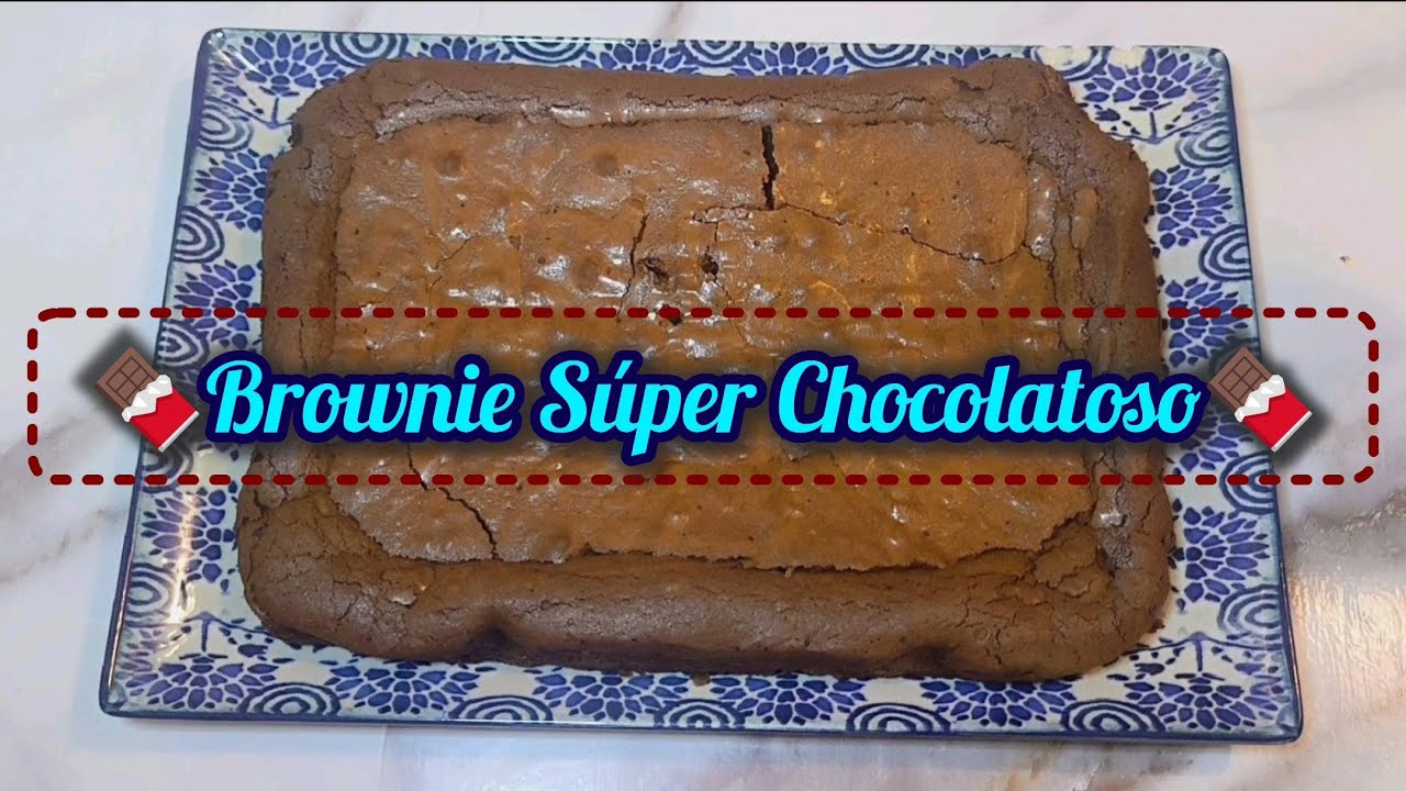 🍫 Brownie Súper Chocolatoso Fácil y Rico🍫