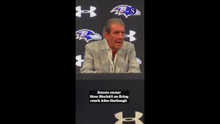Ravens owner Steve Bisciotti explains firing of coach John Harbaugh