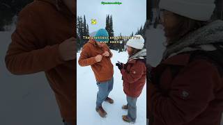 He Zoomed In This Snow Wasnt Normal