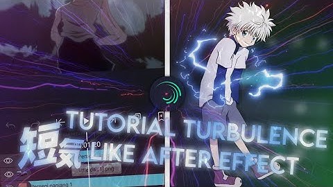 Tutorial turbulence like After Effect in Alight Motion