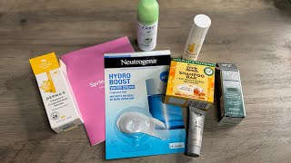 Walmart beauty Box Spring 2024 #unboxing