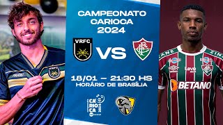 Thumbnail for VOLTA REDONDA X FLUMINENSE | CAMPEONATO CARIOCA | AO VIVO E COM IMAGENS