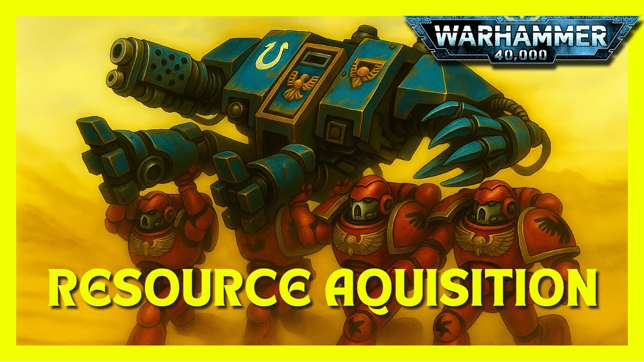 Resource Acquisition (feat. @jaxtorm)  (Blood Ravens Anthem) | Warhammer 40K inspired Grimdank Song