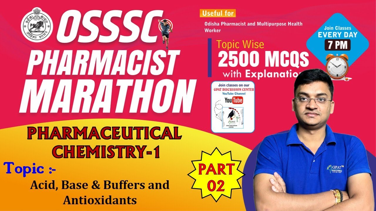 osssc-pharmacist-marathon-class-2-p-chemistry-21-40-acid-base