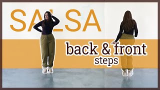 Salsa Solo - Front & Back Steps - Lesson 3 (Beginners, NY/On2)