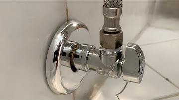 How to replace a water shutoff valve with a sharkbite water shutoff valve