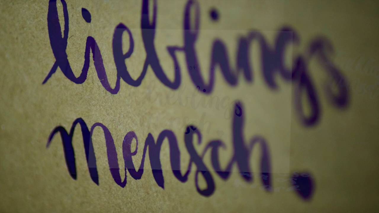 Handlettering Postkarten