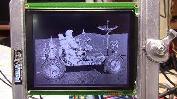 Crystalfontz CFAG320240CX-TTI-T S1D13700 Controller 320x240 LCD Module