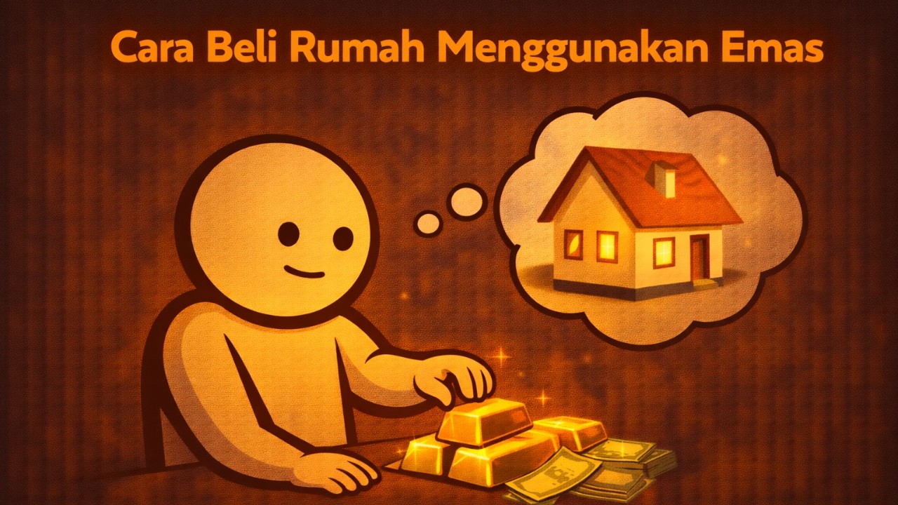 Cara Beli Rumah dari Emas? Strategi Cerdas Tanpa KPR Panjang