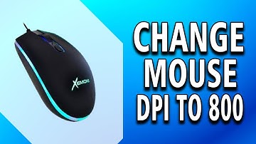 How to Change Mouse DPI to 800 (full tutorial)