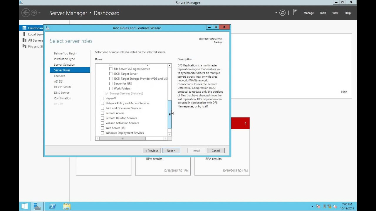 Windows Server 2012 R 2: Add Roles And Features - YouTube