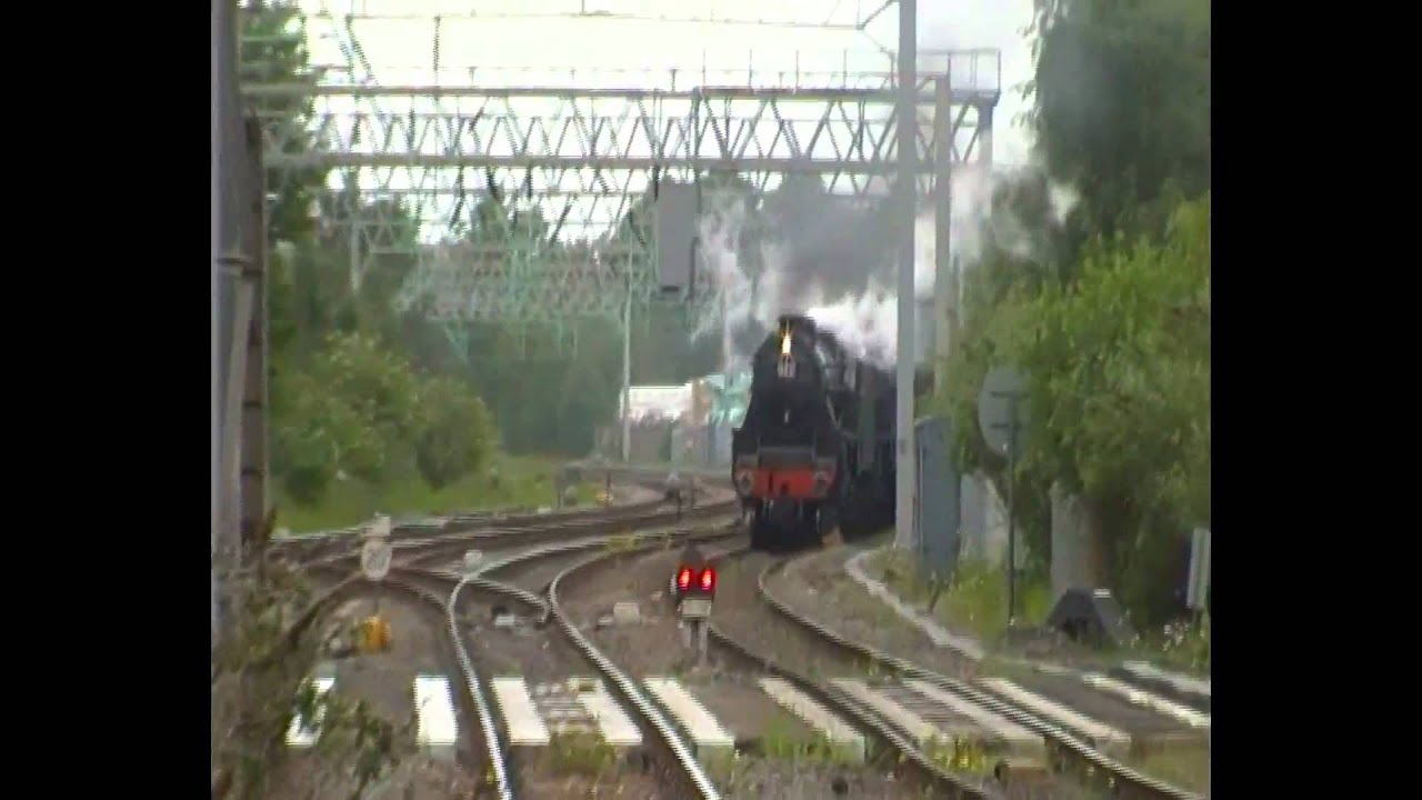 BR 45407 The Lancashire Fusilier & 44871, 5Z87 passing Walsall (23rd May 2011)