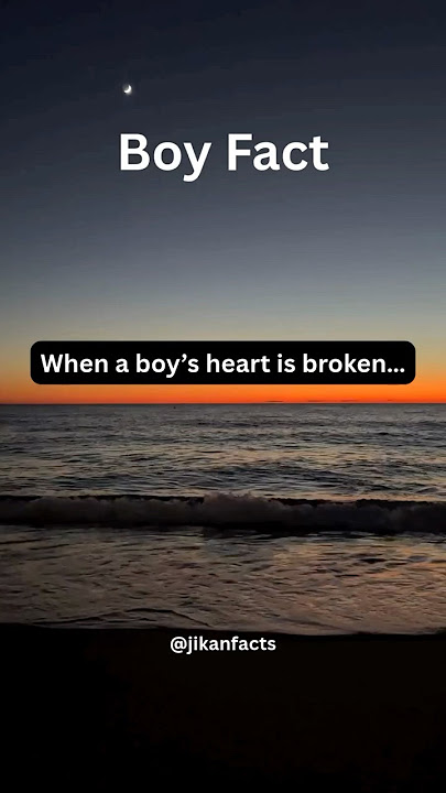 Download lagu When a boy’s heart breaks…💔