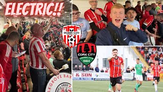 Derry CONQUER in BATTLE of the CITIES!🇮🇪| Derry City V Cork City Vlog