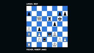 French Winawer   Fischer, Robert James 2760 vs Larsen, Bent 2660 EN
