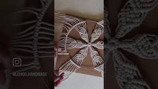 #shorts #macrame #macrametutorial #diy macramé dreamcatcher wall hanging