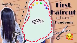 Ayeshas First Haircut Since Pandemic