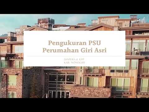 Verifikasi PSU Perumahan Giri Asri Kabupaten Wonogiri