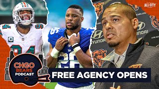 NFL FREE AGENCY LIVE STREAM: Will the Chicago Bears Sign a Big Ticket Free Agent? | CHGO Bears Pod