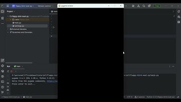 1. A.I. Learns to play Flappy Bird | Environment Setup | Python pygame tutorial #ai #pygame