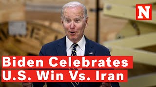 Biden Celebrates U.S. World Cup Match Victory Against Iran: 'They Did it'