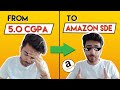 How I Learnt DSA and Got Into Amazon | My Learnings | Preparation Strategy