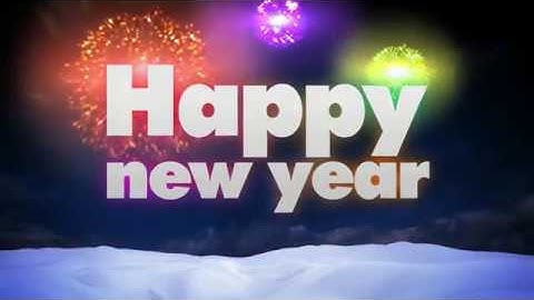 New Year Countdown 2017 - video intro