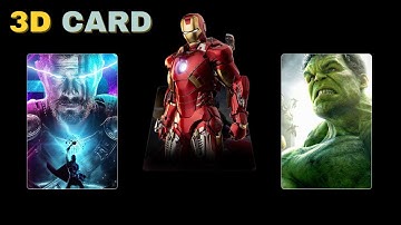 3D Card Hover Effect using HTML and CSS only with free source code| Creative JS Coder