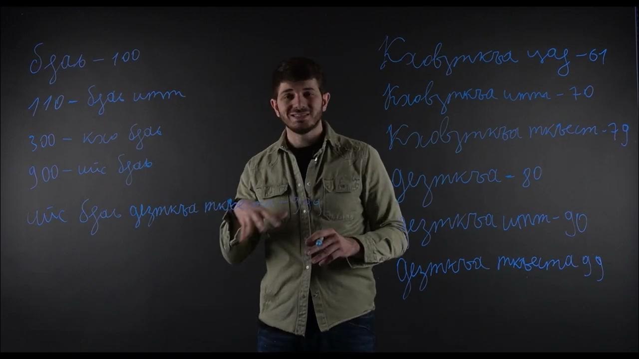 13 выпуск видеоуроков ингушского языка и культуры от IngED - YouTube