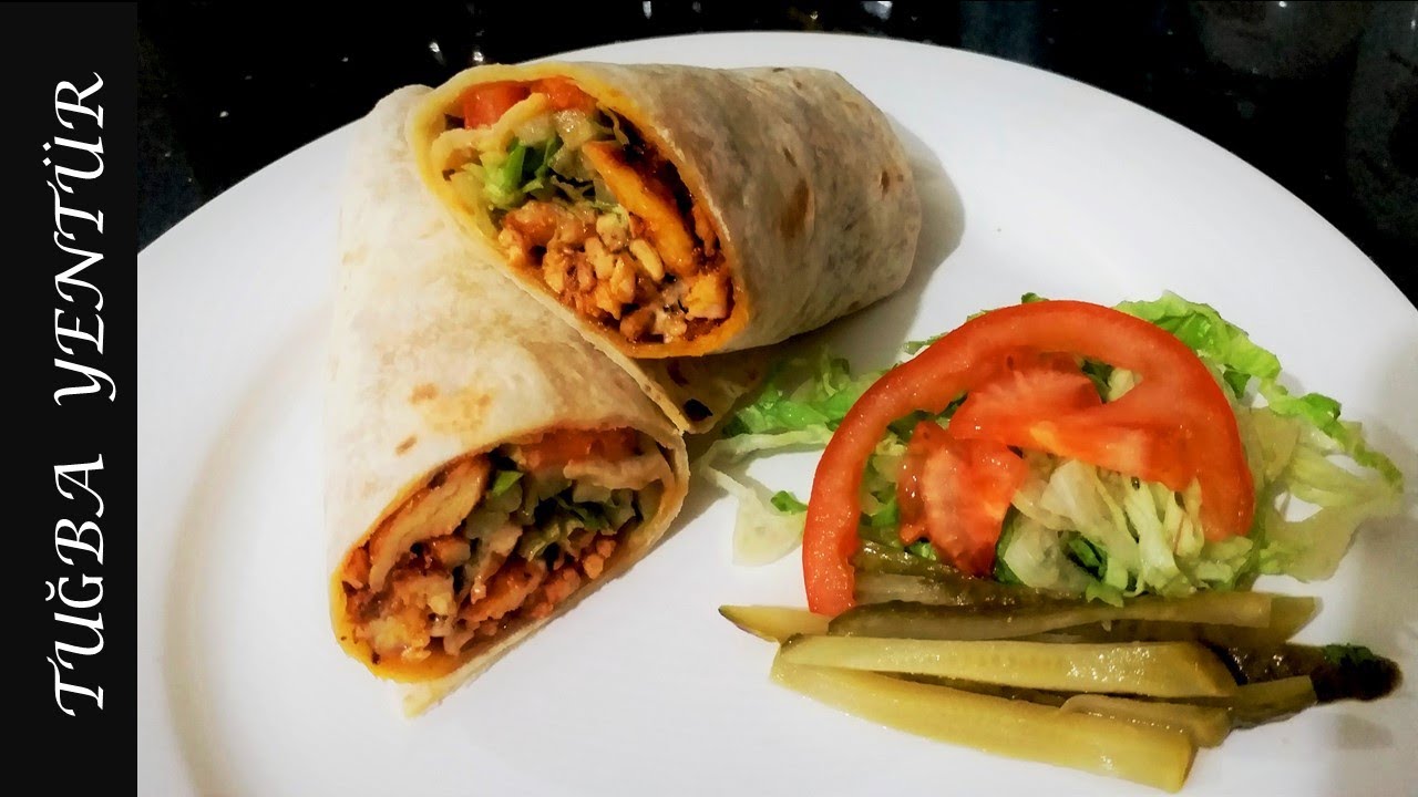EVDE 10 DK DA HAZIRLAYACAĞINIZ TAVUK DÖNER TARİFİ ||  TAVUKLU YEMEK TARİFLERİ || SOKAK LEZZETLERİ
