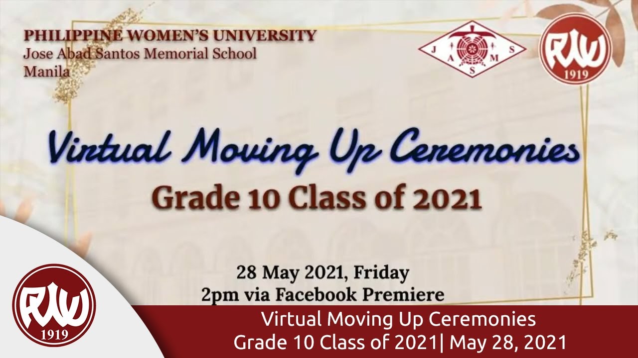Objectives Of Moving Up Ceremony