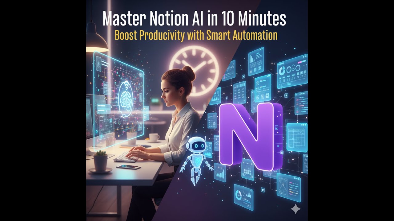 Освойте Notion AI за 10 минут | Повысьте производительность с помощью интеллектуальной автоматизации