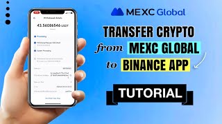 How to TRANSFER crypto from MEXC to Binance Exchange | App Tutorial screenshot 2
