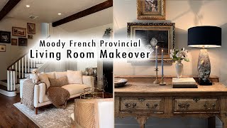 ENTRYWAY & LIVING ROOM MAKEOVER *Moody French Provincial* | XO, MaCenna