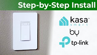 100% Install and Review of the Kasa Smart Dimmer Switch