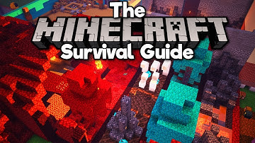 Nether Exhibit & Bedrock Breaking! ▫ The Minecraft Survival Guide (Tutorial Lets Play) [Part 352]