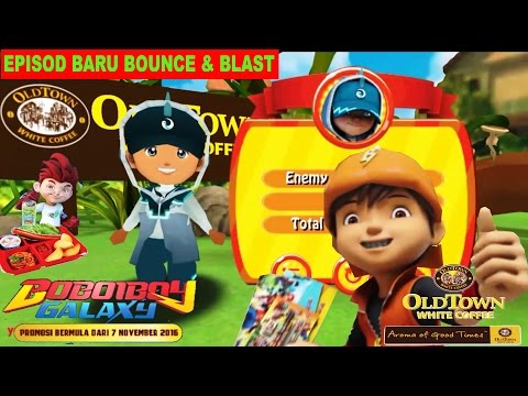 Bounce Blast Boboiboy Promo Galaxy Oldtown Spesial Whi 