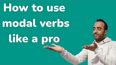 Modal Verbs in English: How to Use Modal Verbs Correctly. Grammar Lesson.