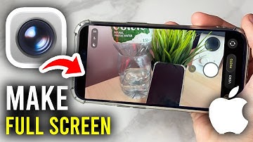 How To Make iPhone Camera Full Screen Permanently - Step By Step
