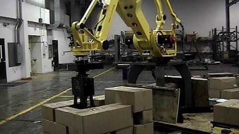 AIDCO  robot palletizing for building mixed product pallets