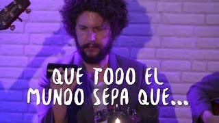 Elefantes - Que todo el mundo sepa que... (Warner Music Café) chords