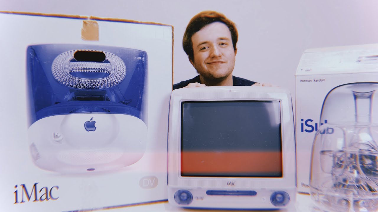 Retr0Apple || iMac G3 indigo and iSub unboxing - YouTube
