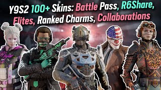 100+ Y9S2 Skins - Battle Pass, R6Share Skins, Mute Protocol Event, Seasonal Skins, New Elites &amp; more