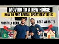 Rental apartment tour uk  how to find a house on rent in uk  indian youtuber