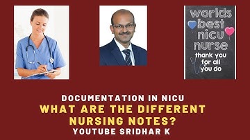What are the different nursing notes-Documentation in the NICU. #nursingnotes