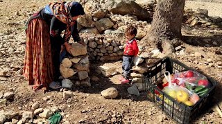 Adventure In Iranian Nature Shopping For Zahra And Abbas And Building A House For A Lovely Dog