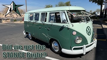 The BEST way to Lower a Classic VW Type 2 Bus | Complete Install | Airkewld