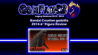 Bandai Creation Godzilla 2014 6 Figure Review