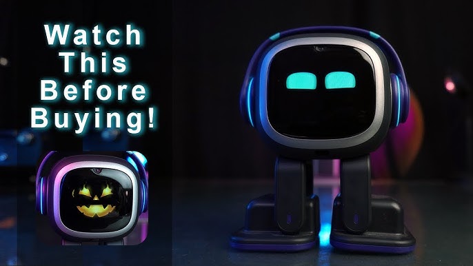 THE AMAZING EMO: GO HOME AI DESKTOP ROBOT! (COMPLETE SETUP & REVIEW) 