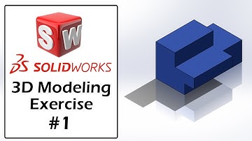 SolidWorks Tutorial For Beginners | Part Modeling Exercise - 01